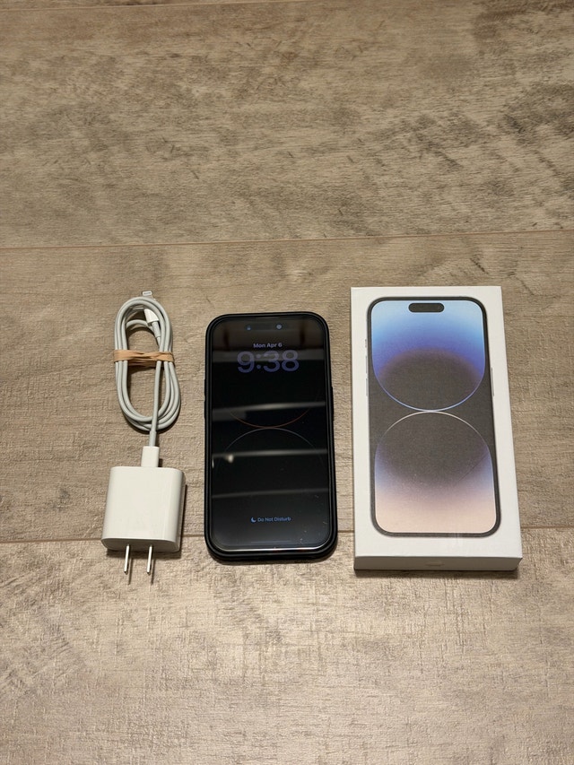 iPhone 14 Pro White – $550 OBO