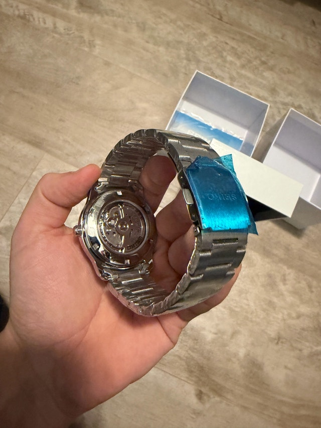 Seiko SNK Automatic Watch in Blue - photo 4