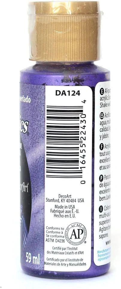 Purple Pearl Acrylic Paint (2oz) - photo 2