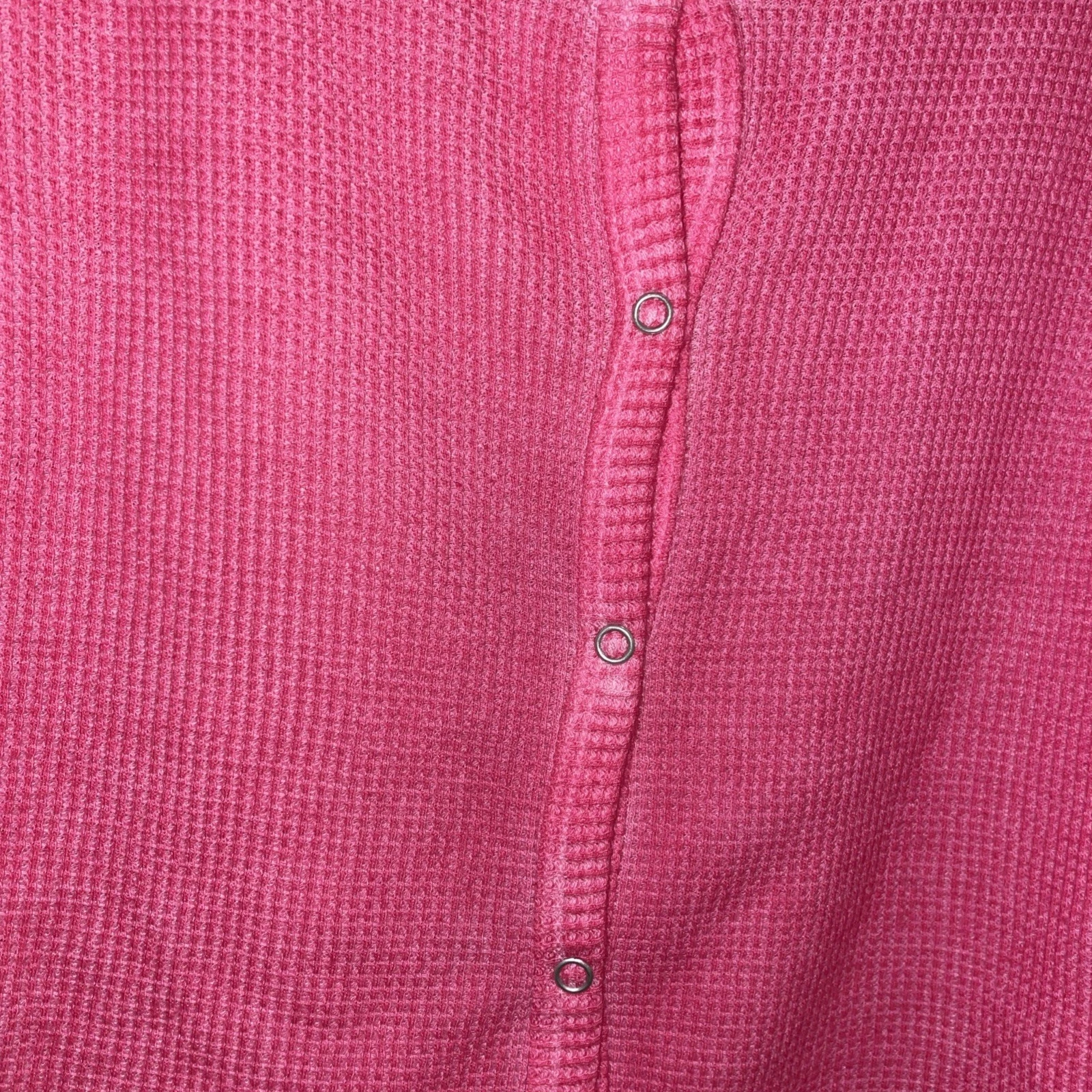 Splendid Pink Cropped Long Sleeve Shirt & Scrunchie Juniors L - photo 3