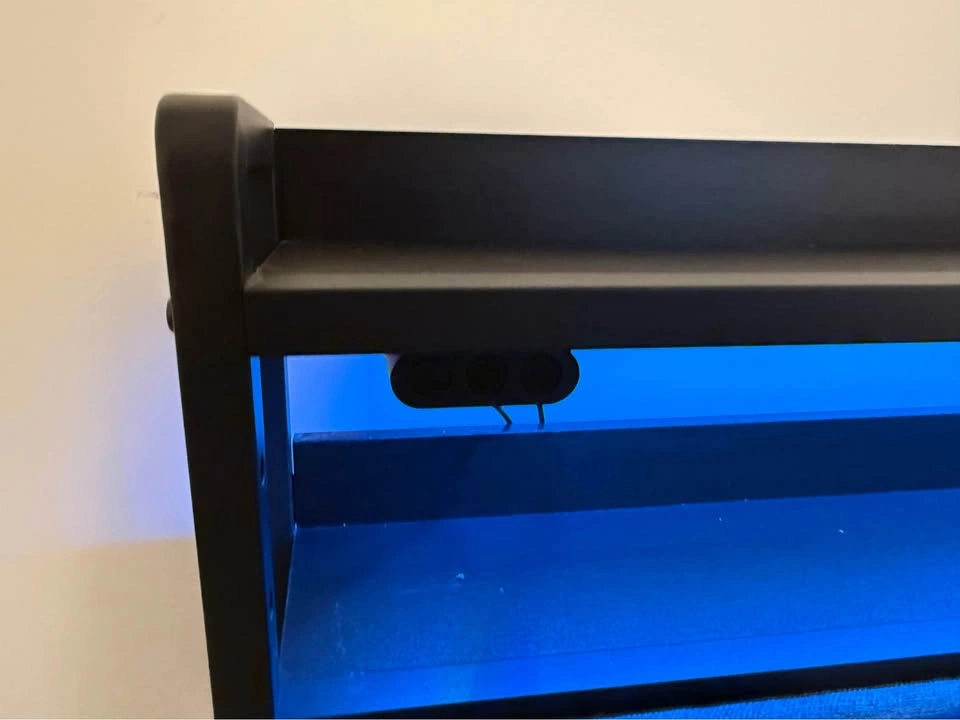 Queen Bed Frame with LED & Mattress - photo 4