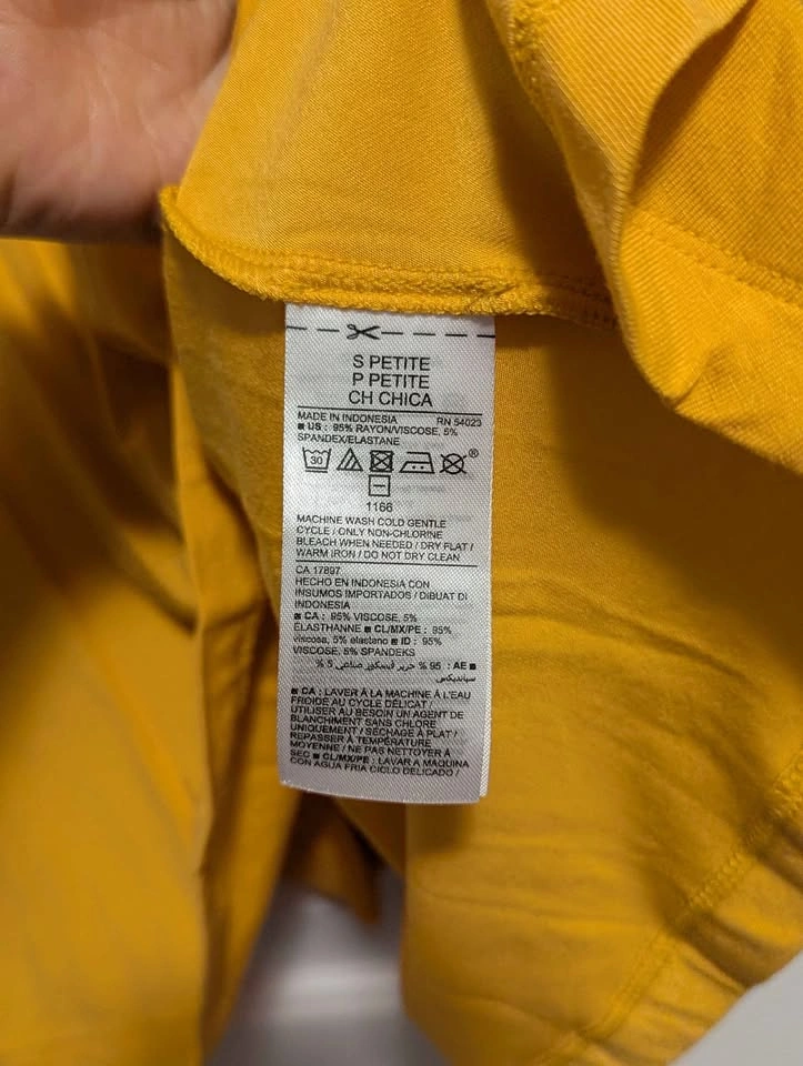 Old Navy Women’s Bright Yellow Sleeveless Swing Dress – Size Sma - photo 5