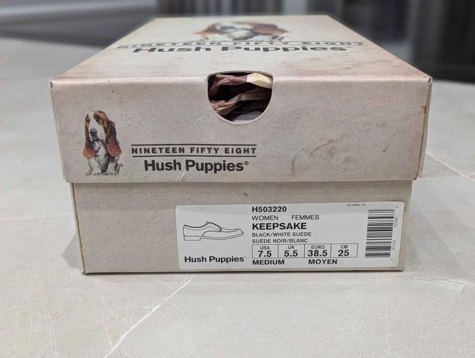 Hush Puppies Keepsake Suede Oxfords Women's Size 7.5 - photo 4