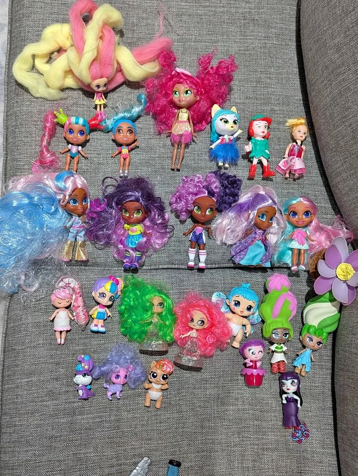 Girls Doll Lot Hairdorables Candylocks KindiKids Blume Zuru Unic