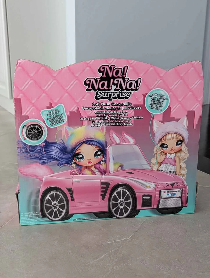 Brand new Na! Na! Na! Surprise Soft Plush Convertible car - photo 3