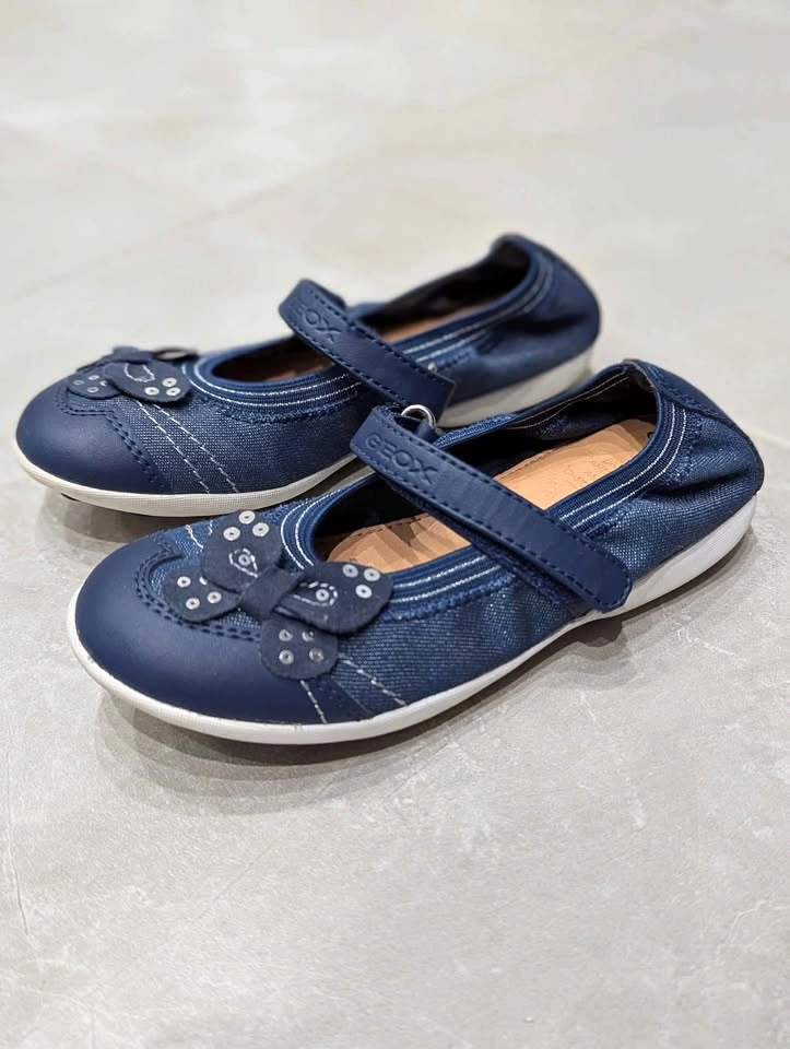 Geox Girls Flats Size 12 Jodie Fashion Shoes