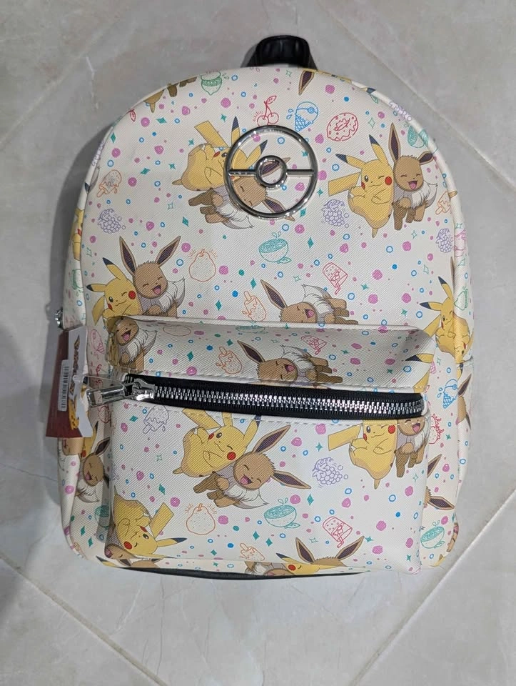 New Pokemon Pikachu Eevee Mini Backpack - photo 3