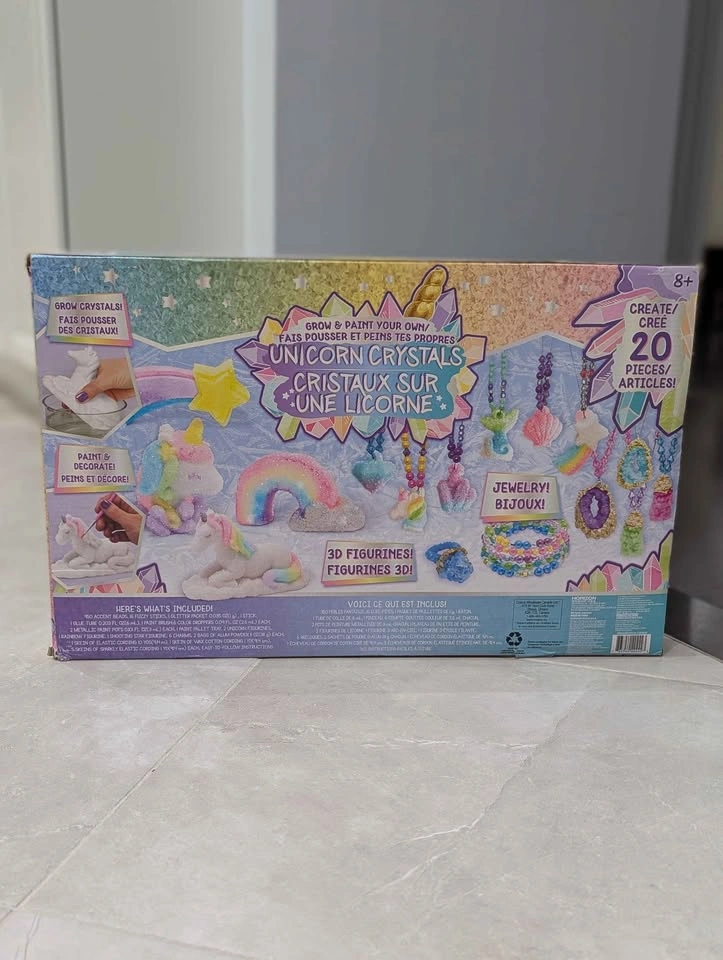 Unicorn Crystals Grow & Paint Craft Kit for Kids - photo 2
