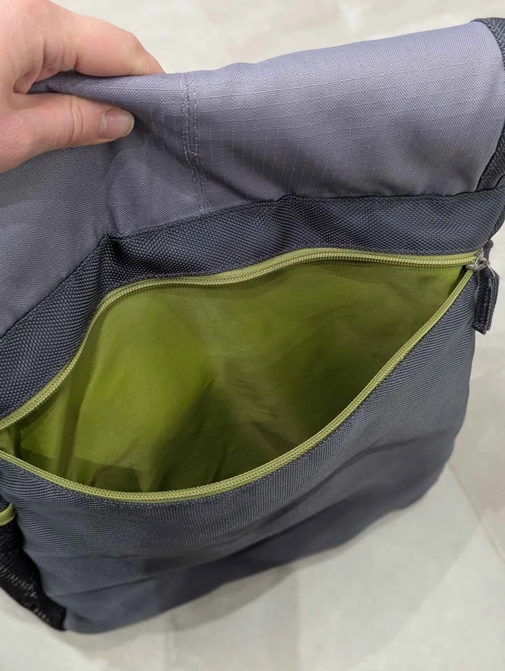 Columbia Diaper Bag Messenger Gray Green Multi Pocket Insulated - photo 5