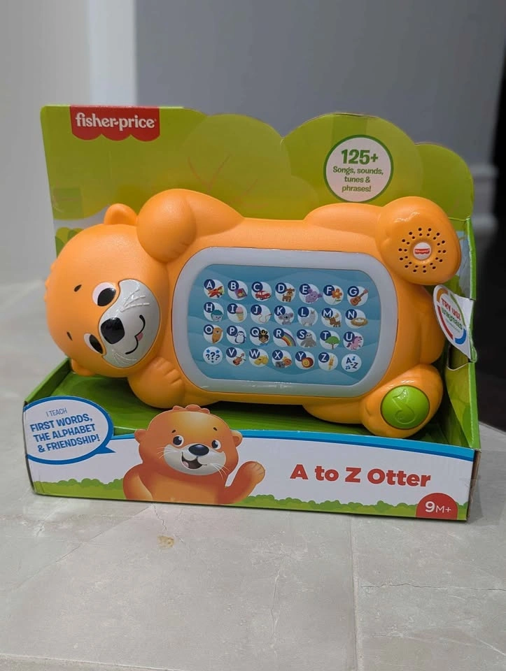 New Fisher-Price Linkimals A to Z Otter Alphabet Toy - photo 4
