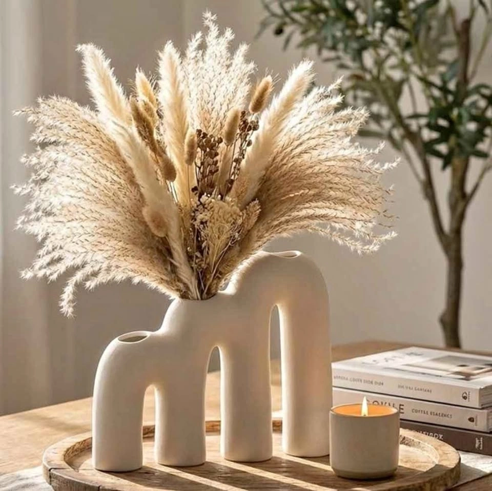Handmade Ceramic Vase - M Shape