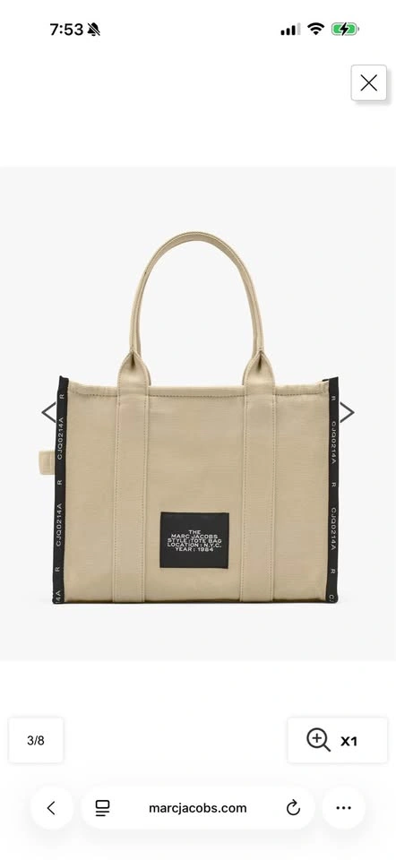 Marc Jacob’s Canvas Tote Bag Large - photo 2