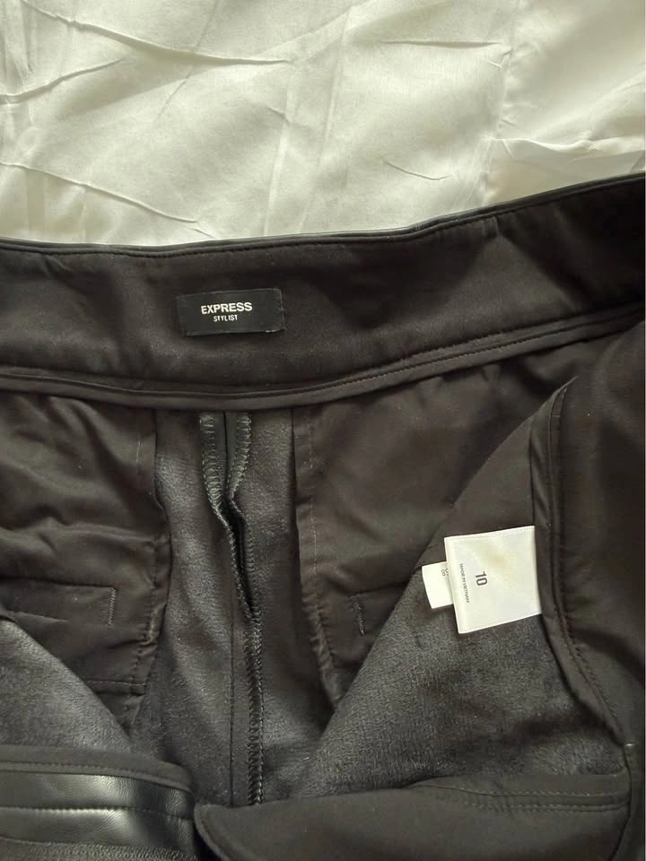 High Waisted Leather Short - photo 3