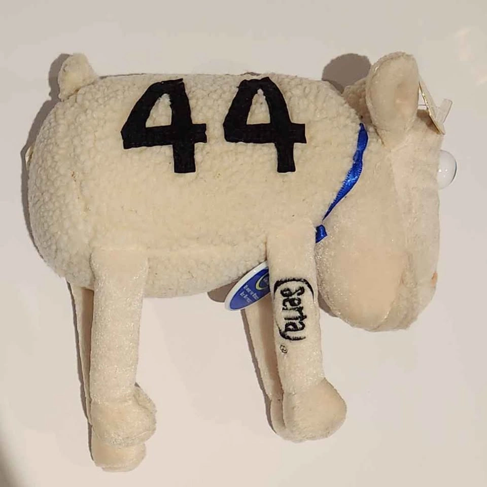 New Serta Sheep #44 Plush Vintage 2000 Curto Toy - photo 3