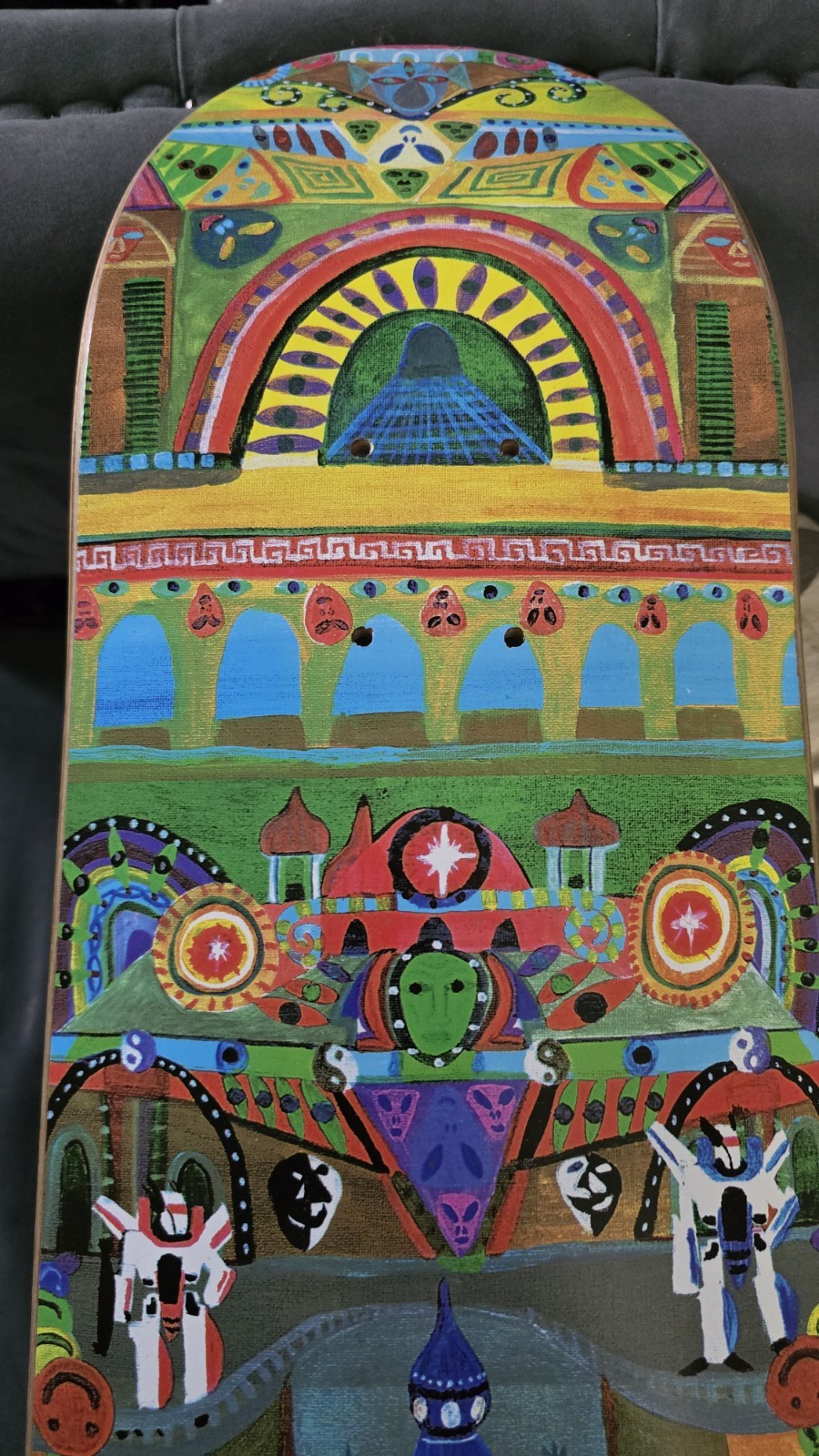 GX1000 Skateboard Joe Roberts LSD Worldpeace 8.5 RARE - photo 3