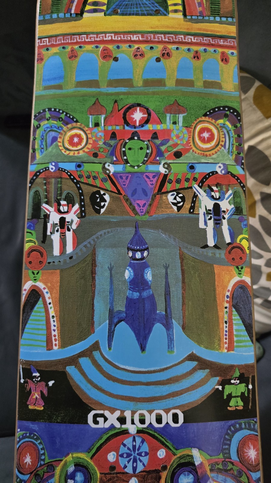 GX1000 Skateboard Joe Roberts LSD Worldpeace 8.5 RARE - photo 4