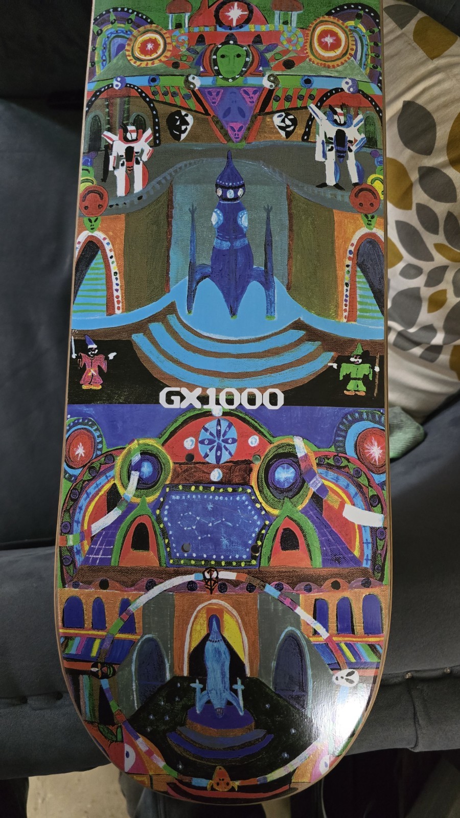GX1000 Skateboard Joe Roberts LSD Worldpeace 8.5 RARE - photo 5