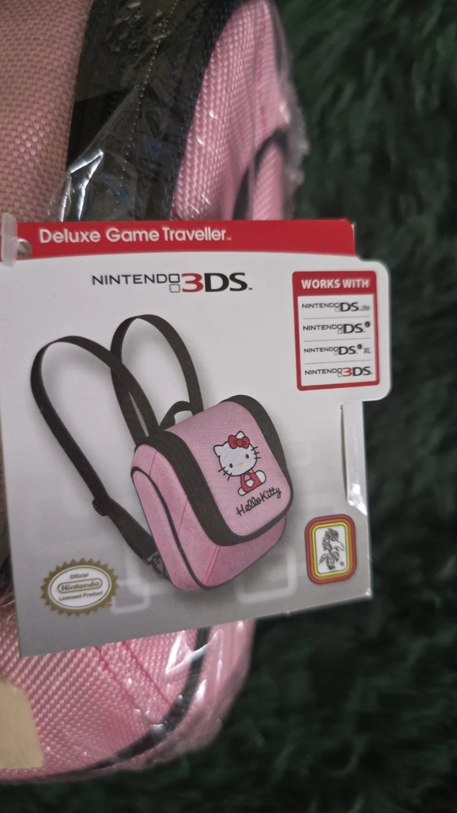Hello Kitty Deluxe Game Traveller Mini Backpack Nintendo 3DS DSI - photo 4
