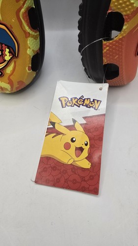 NEW Crocs x Pokemon Charizard Classic Clogs Men's J6 - photo 2