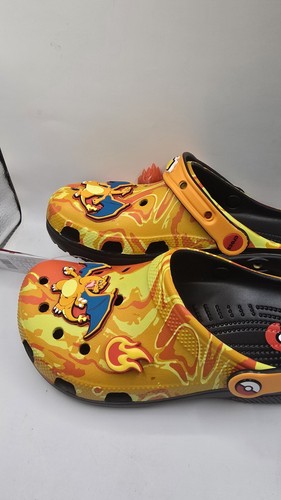 NEW Crocs x Pokemon Charizard Classic Clogs Men's J6 - photo 5
