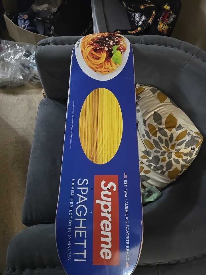 Supreme Spaghetti Skateboard Deck