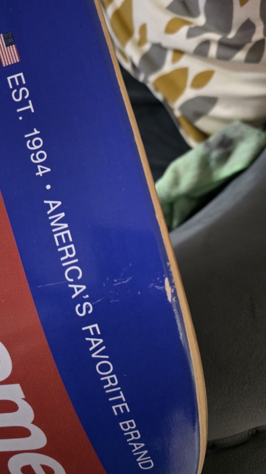 Supreme Spaghetti Skateboard Deck - photo 3