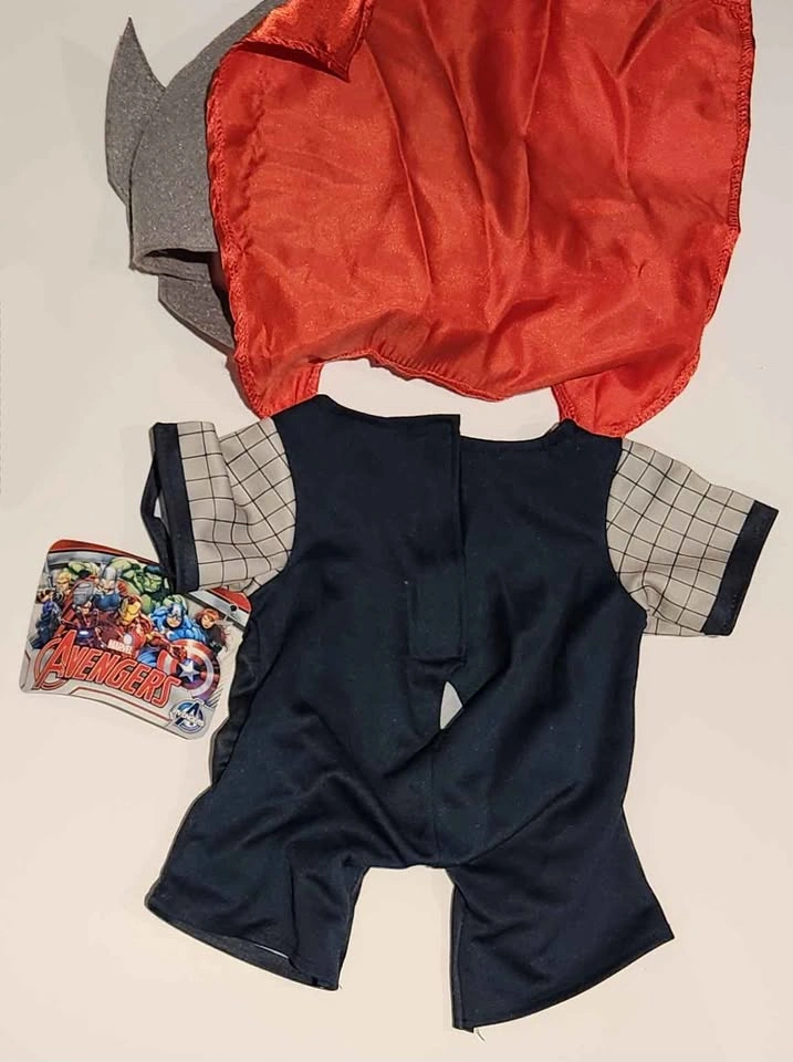 Build-a-Bear Marvel Avengers Thor Bear & Mjolnir Costume - photo 3