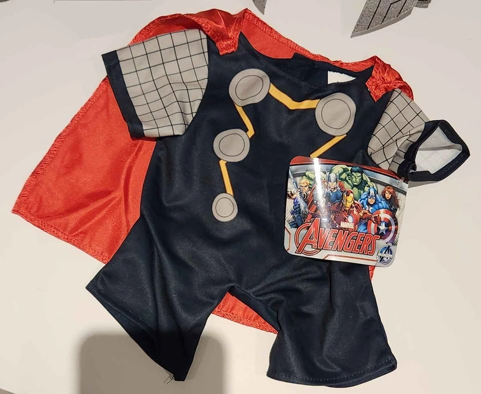 Build-a-Bear Marvel Avengers Thor Bear & Mjolnir Costume - photo 5