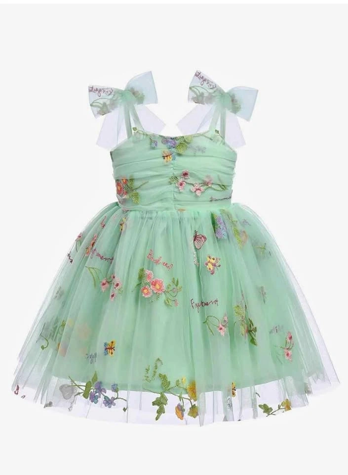 Stunning Flower Girl Party Dress (New) – Size 90