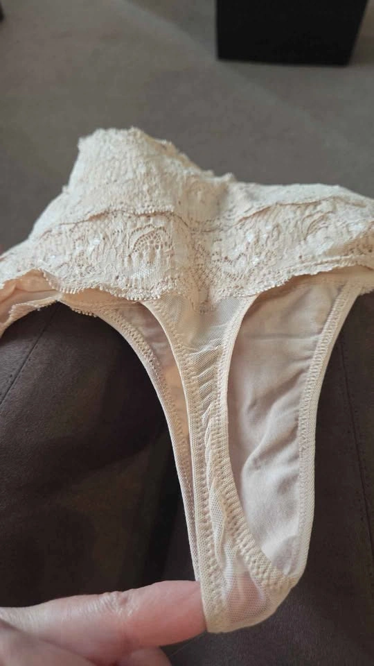 H&M Lace Camisole Top & Panties Set - Powder Beige - photo 5