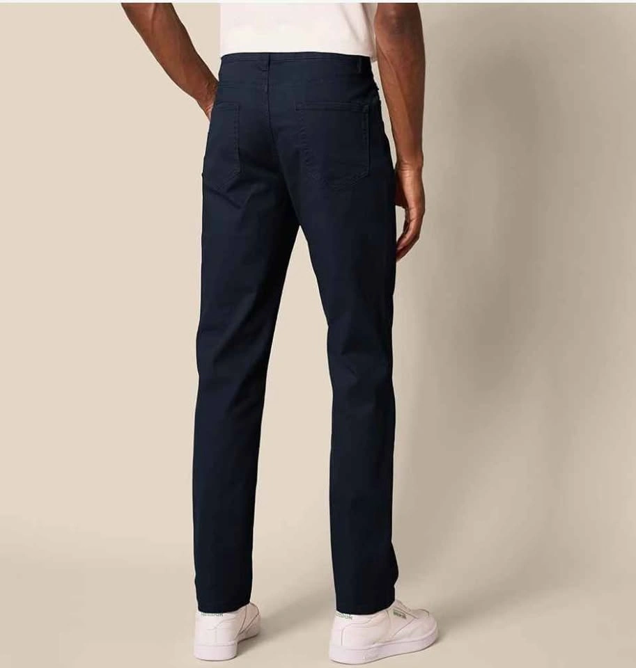 NEW Men’s Classic Navy Chinos – Size 34W x 33L - photo 2