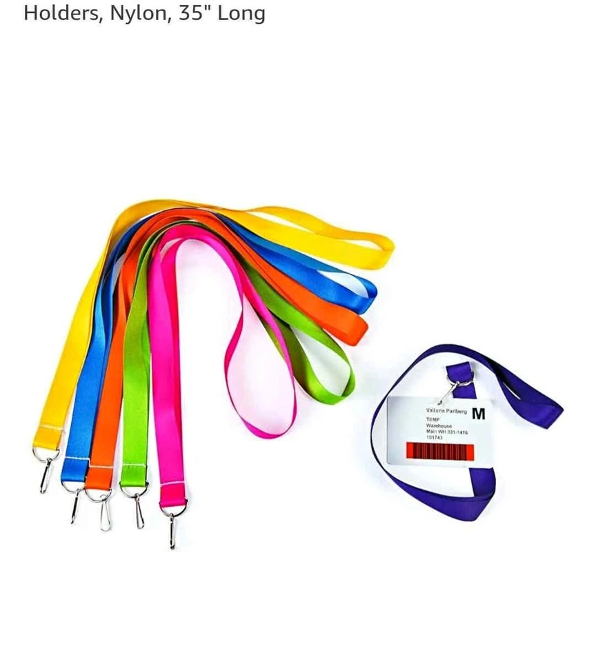 ID Badge Holder Lanyards