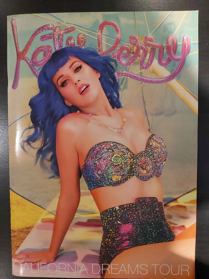Katy Perry California Dreams Tour Program - Rare Glossy Book