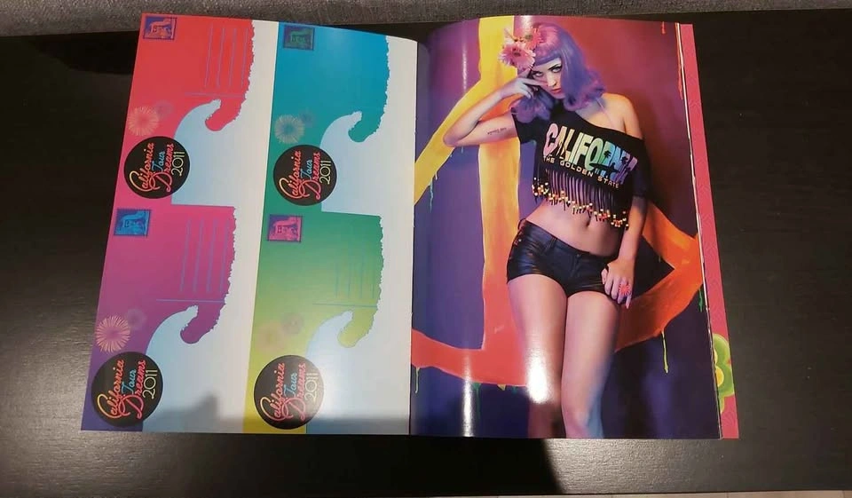 Katy Perry California Dreams Tour Program - Rare Glossy Book - photo 3