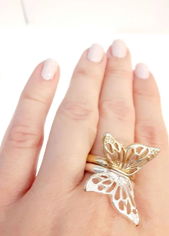 Cute Ring Lot Size 8 - Claires Katy Perry Prism Line (Free Ring - photo 3