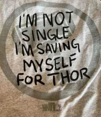 Marvel What If? Collector Corps 2XL Shirt "Saving Myself For Tho
