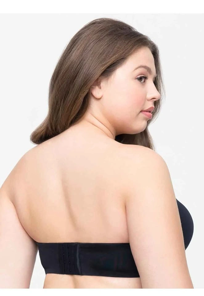 Curvy Couture Women's Smooth Multi-layered Strapless Bra 44DDD - photo 4