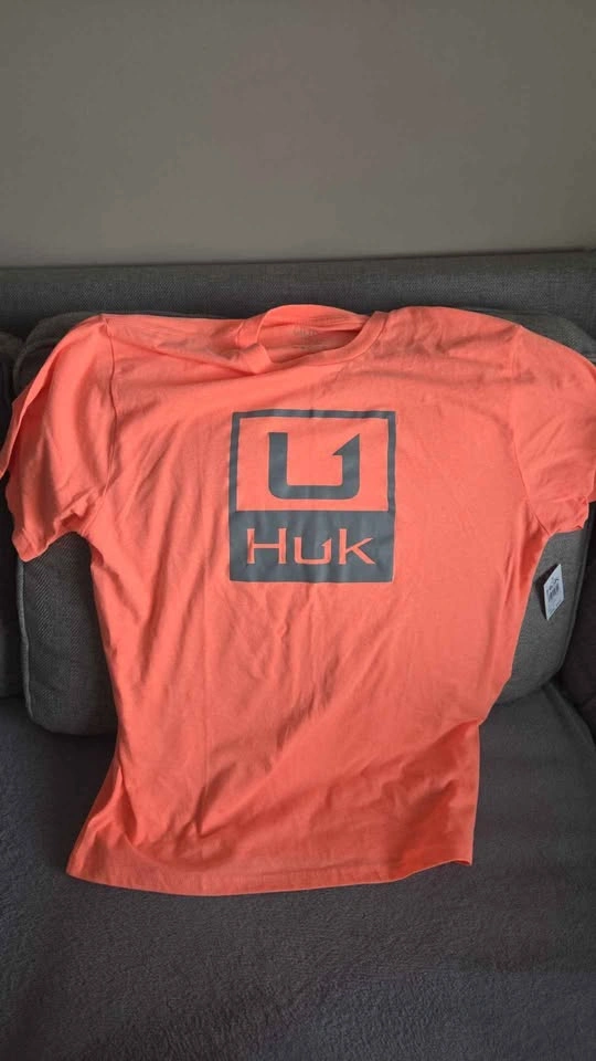 New Men's Huk Performance Fishing T-Shirt - Size M - photo 2