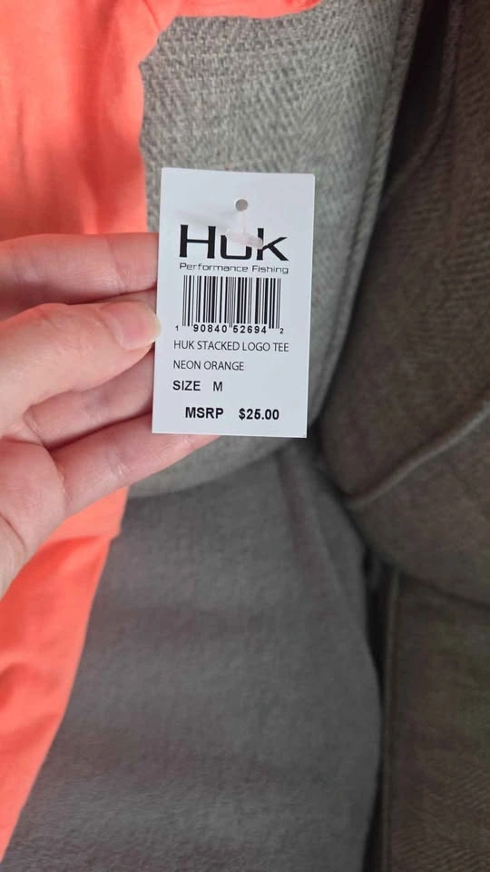 New Men's Huk Performance Fishing T-Shirt - Size M - photo 3