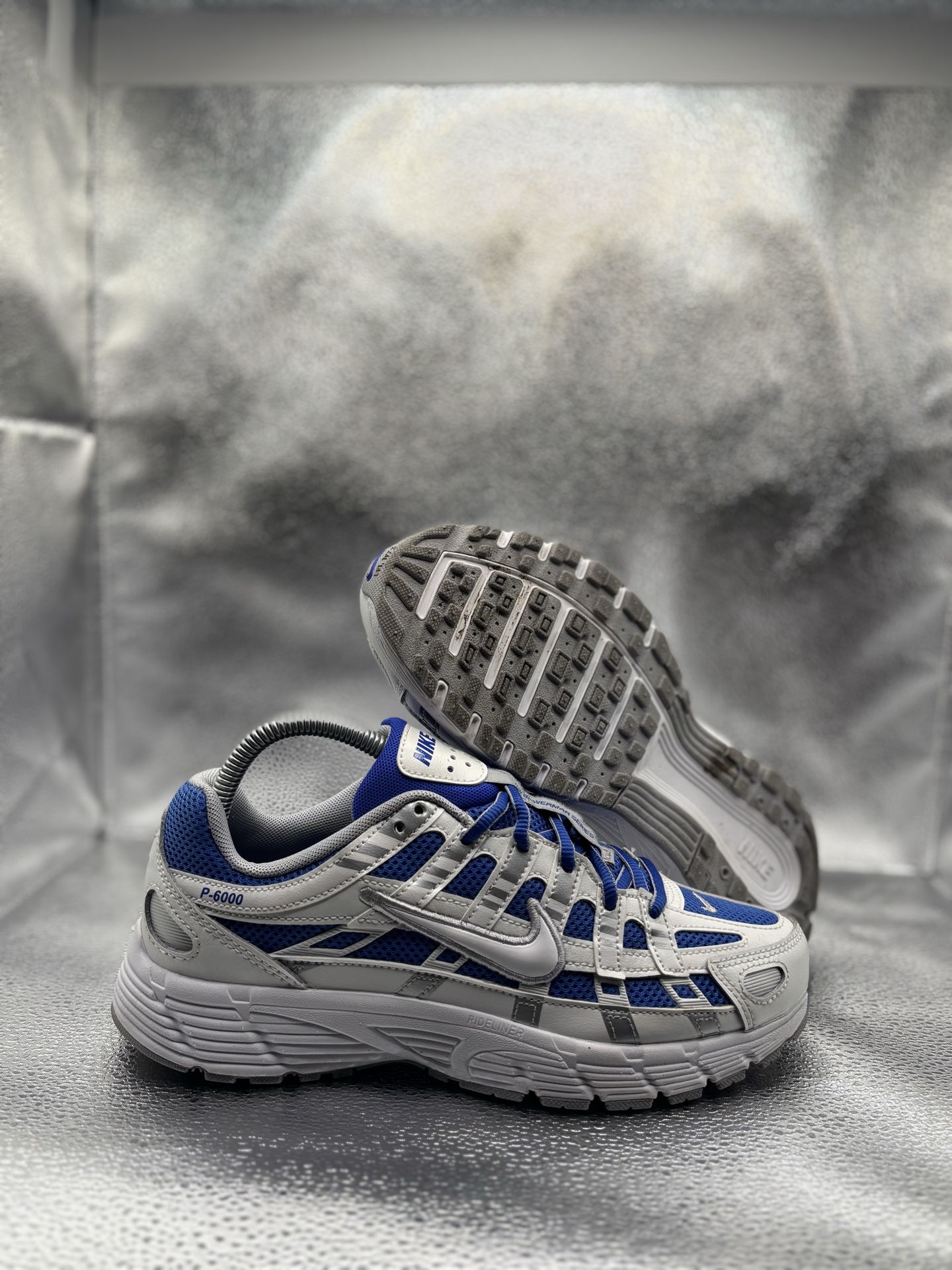 Nike P-6000 Hyper Royal Summit White Metallic GS