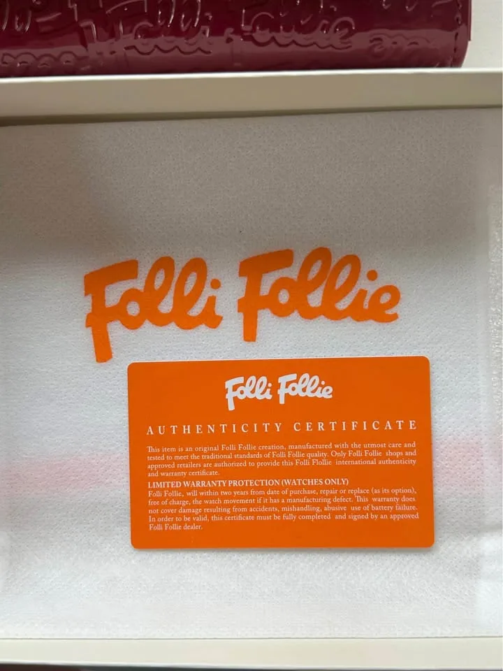 Red Follie Follie Wallet image indicator(3)