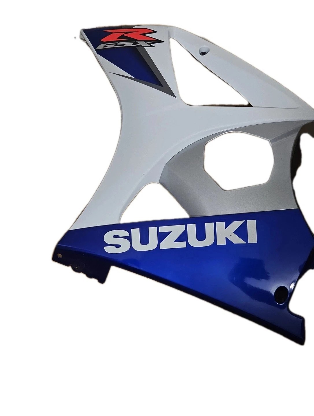 Suzuki GSXR 1000 K7 Left Side Fairing 2007 Blue White Grey - photo 2