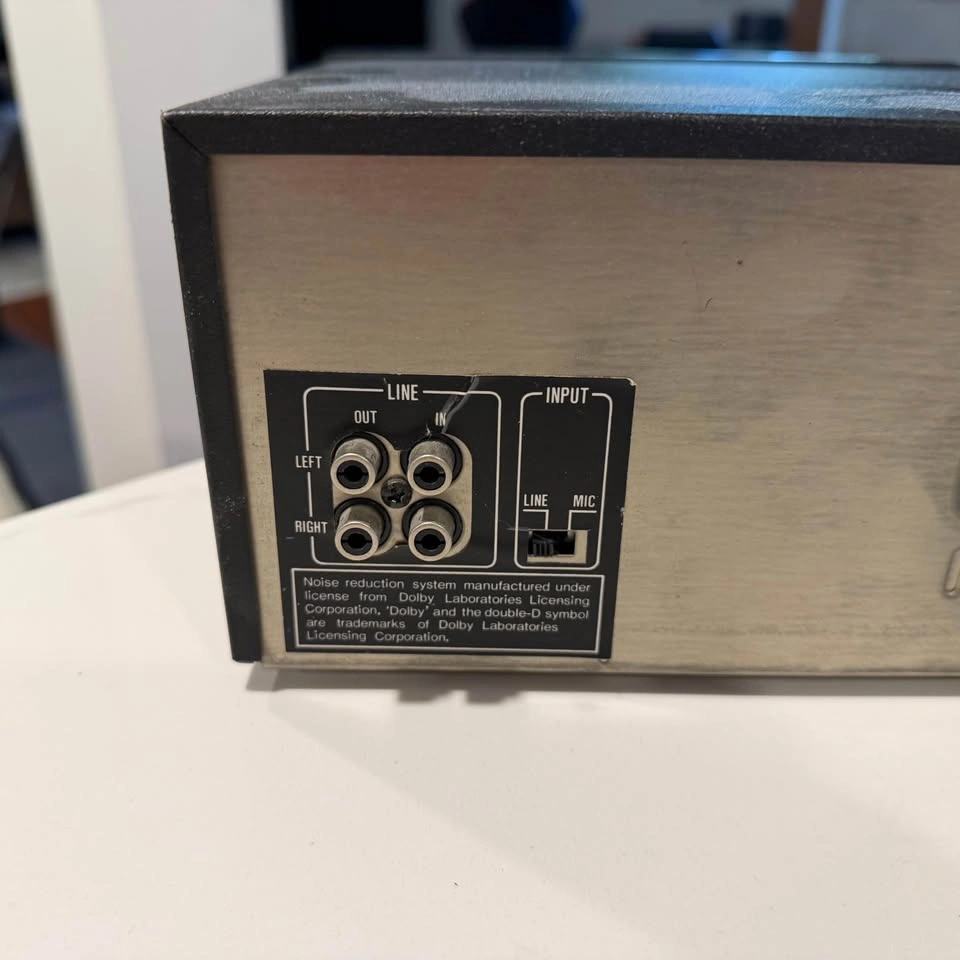 Sharp Cassette Deck RT-115 Tested Working Like New - photo 2