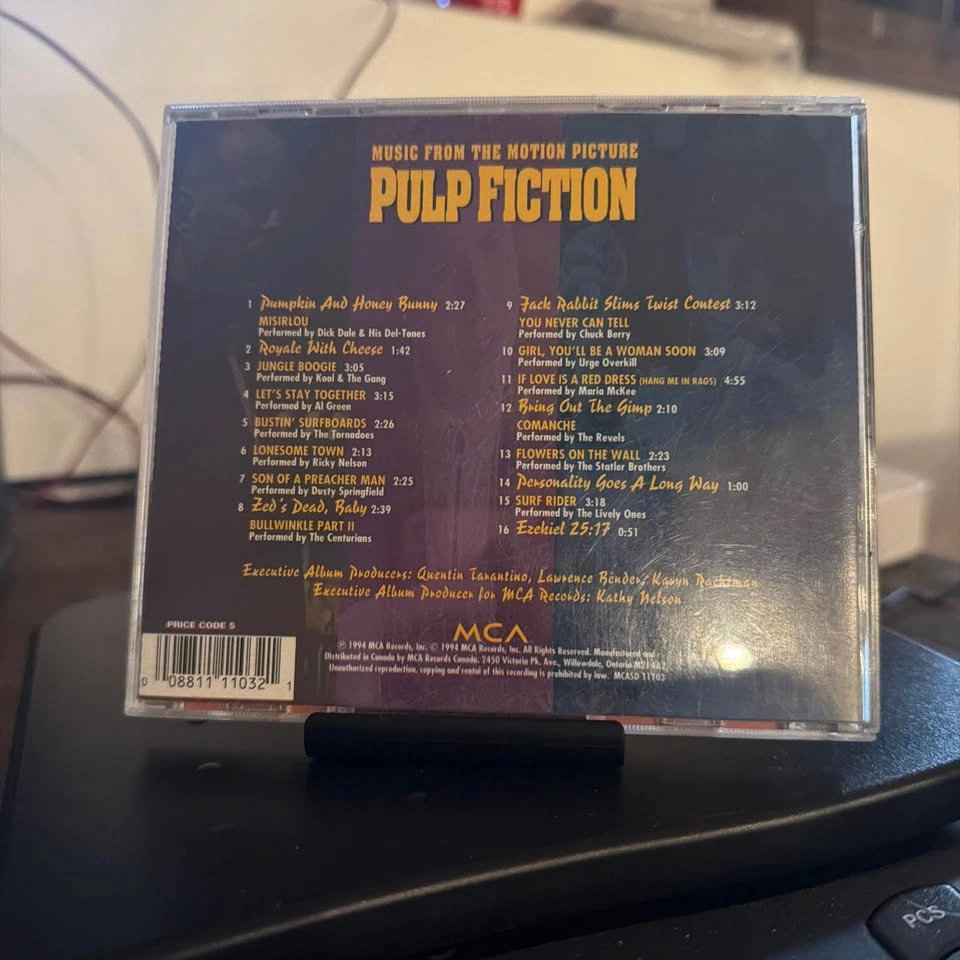 Pulp Fiction Soundtrack CD - photo 2