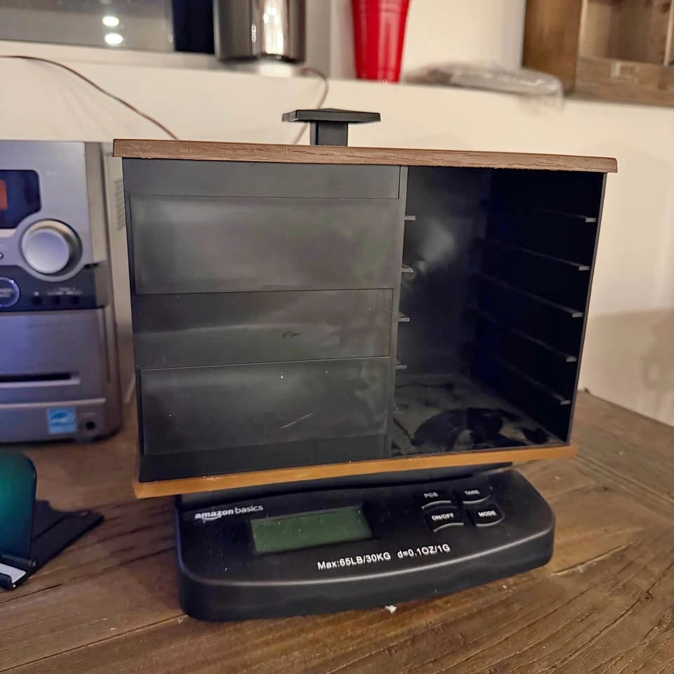 8 Track Tape Spinning Storage Holder