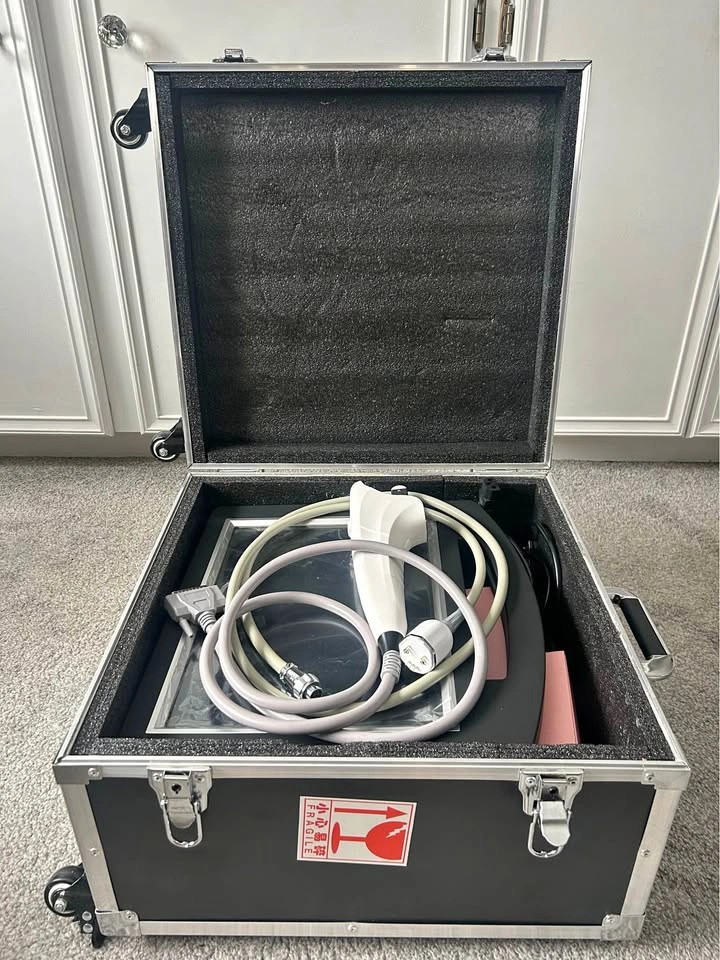 HIFU Machine – Like New (Black Case, Includes Cartridges)