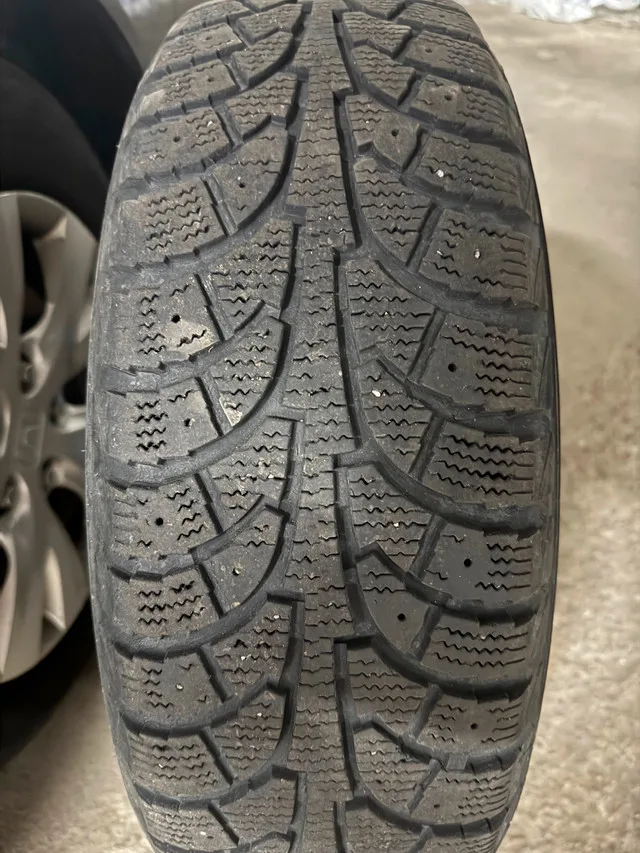 15-inch winter tires 195/65R15 + steel rims! 241 deal!