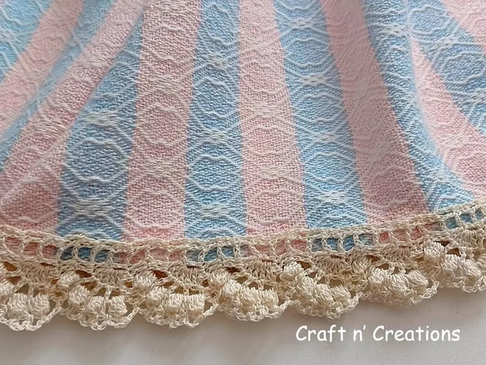 Beautiful Handwoven Baby Blanket