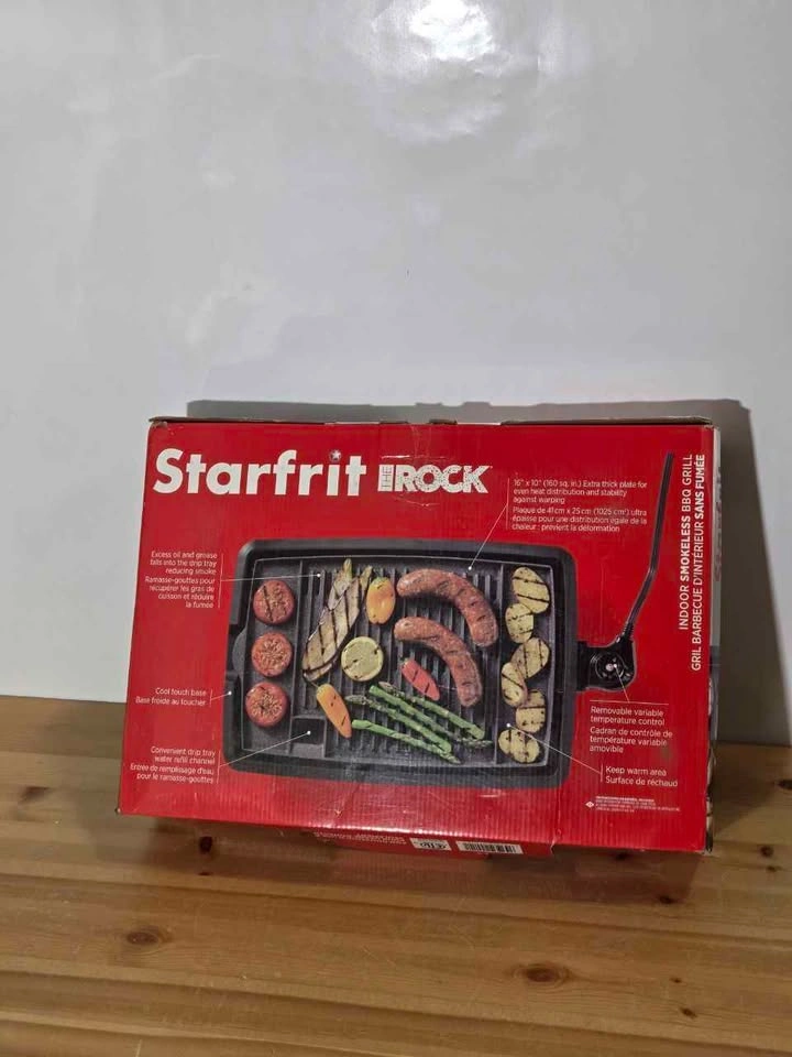 Starfrit Indoor Electric BBQ Grill Non Stick - photo 2
