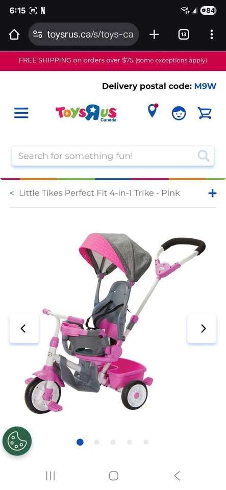 Little Tikes Perfect Fit 4-in-1 Trike - Pink - photo 5
